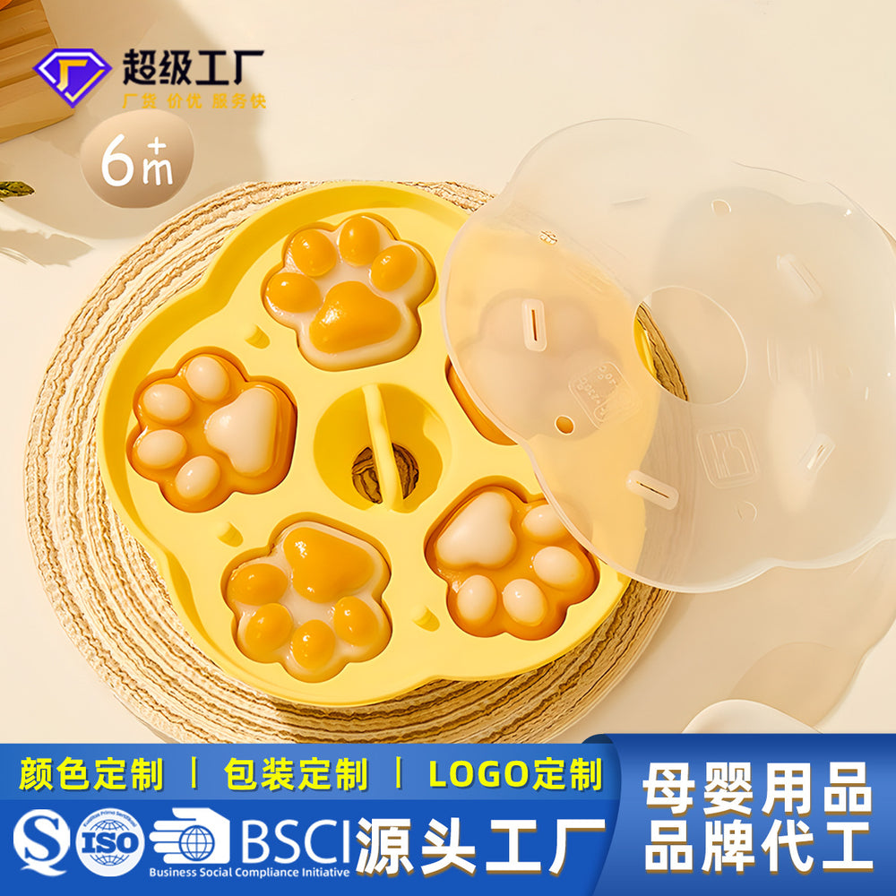 New arrival baby baby food supplement mold food grade silicone cartoon steamed cake mold kids food supplement high temperature resistant wholesale