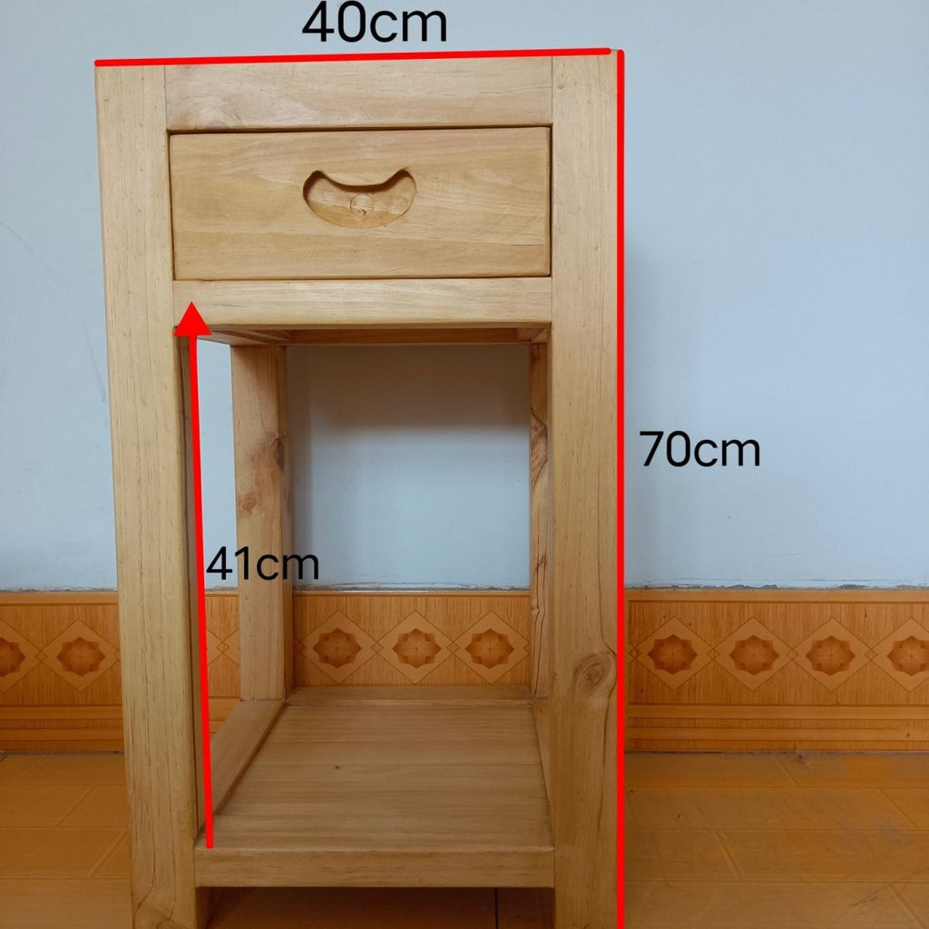 Pine flower stand Chinese solid wood home indoor living room flower stand multi-layer shelf balcony bonsai flower pot shelf