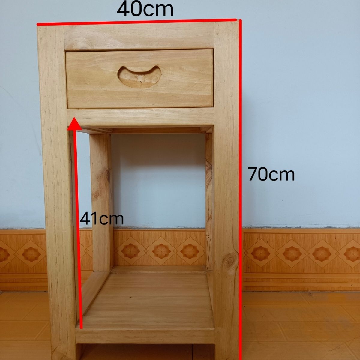 Pine flower stand Chinese solid wood home indoor living room flower stand multi-layer shelf balcony bonsai flower pot shelf