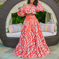 Red and white