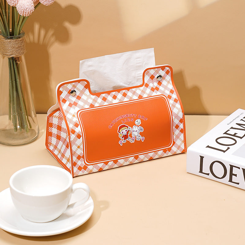Little Lomi cute pumping carton cartoon little Letty little cha dog cute creative high value cartoon storage tissue box
