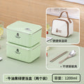 304 stainless steel lunch box - microwave safe, food-grade, airtight container for home use - perfect for fruits and meals