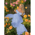 fashion  summer new pure desire one shoulder lace patchwork romantic sweet dress for women