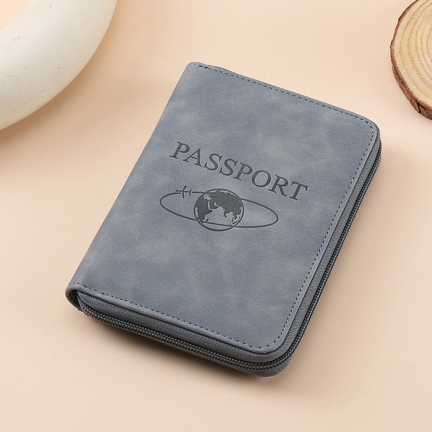 [99% rate] 2025 new matte RFID anti-theft travel ticket storage wallet new wholesale passport bag