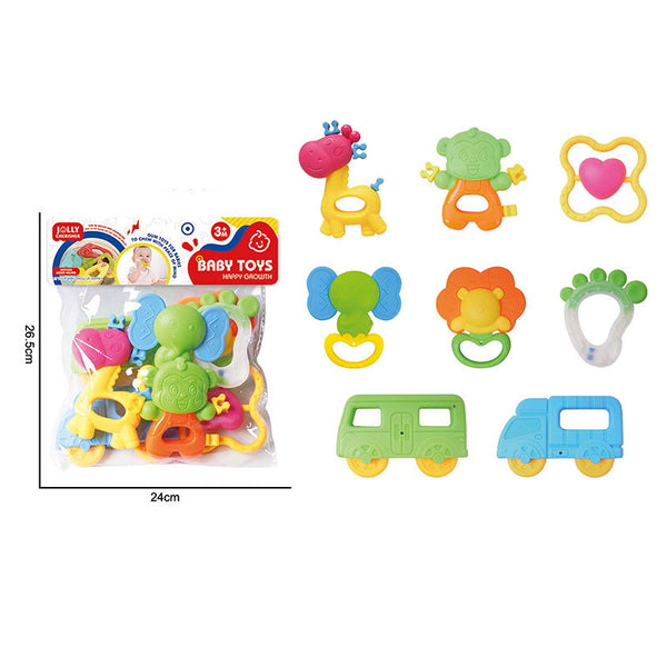 Cross-border   baby toys toothpaste rattle, boys and girls can bite toothpaste and grind their teeth to soothe toys