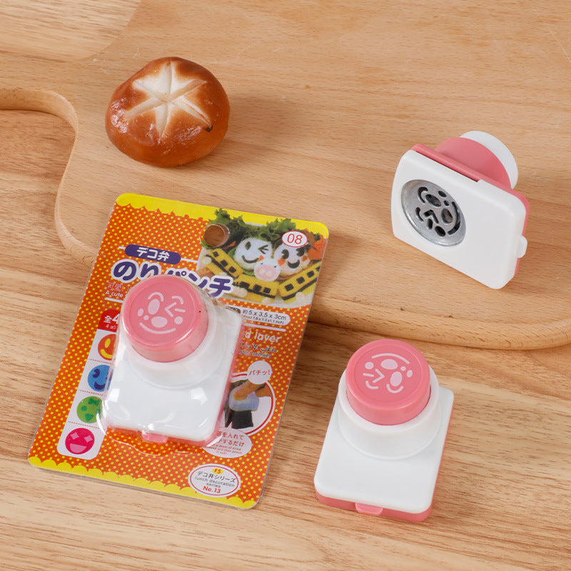 Expression embossing machine shape cartoon shape seaweed seaweed lunch tool ingredients printing machine rice ball mold cross-border