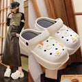2025 women's summer clogs: comfortable, slip-resistant, thick-soled beach sandals with closed toe design