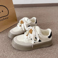 High-style summer casual sneakers for women, 2026 new arrivals, unique and versatile, chunky sole white sneakers