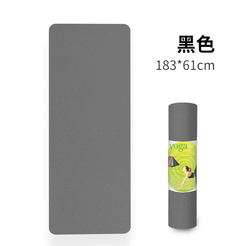frog mat high-density yoga mat pvc6mm export supply sports fitness mat shock-absorbing silent mat