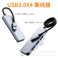 hot-selling manufacturer in stocktype-c hub3.0 one-to-four computer hub usb splitter multi-interface
