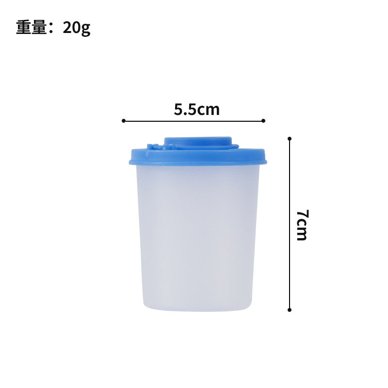 plastic powder seasoning jar for home baking powder bottle seasoning bottle soy sauce vinegar seasoning box kitchen for home