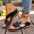 summer new arrival: plus-size wedge heel slippers for women (sizes 36-43). wholesale available. dropshipping to  and