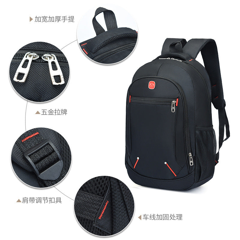 Customized  backpack, outdoor backpack, printed LOGO backpack student backpack, Oxford cloth backpack.