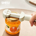 Universal bottle opener & can opener - multi-functional home appliance for opening bottles, cans, and jars - manual lid remover