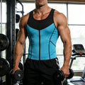 Men's workout compression tank top - sweat-wicking, slimming, and body shaping for fitness and weightlifting