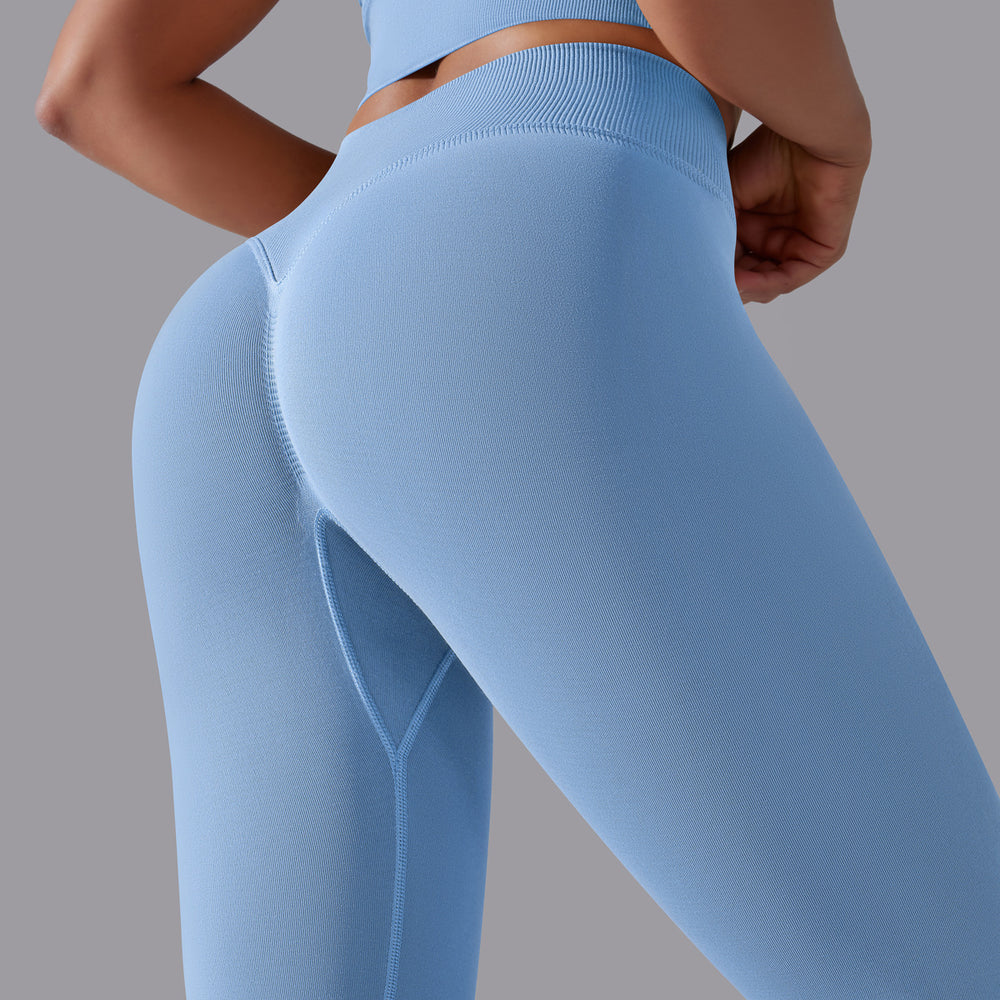 new arrival seamless peach pants high waist hip lifting tight yoga pants quick-drying sports running sweat-absorbent fitness pants