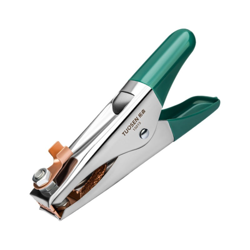 Tuosen Hardware Tools 500A Glue Welding Machine Grounding Clamp Grounding Clamp Argon Arc Welding Clamp All Copper 300A Grounding Clamp