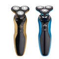 Wholesale 4d multifunctional rechargeable electric shaver - full body washable, floating triple-blade razor for shaving face and body