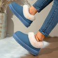summer new arrival: plus-size women's casual comfort fleece-lined slippers - stylish outerwear wholesale