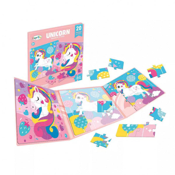 Cross-border export children 3 to 6 years old magnetic puzzle children magnetic plan early childhood education baby intelligence folding toys