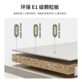 Study table, self-study room, immersive solid wood particle board, balcony corner partition table and chair, for home postgraduate entrance examination student desk