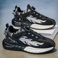 Rotating buckle men's shoes spring 2026 new youth casual running sneakers height increasing versatile dad shoes trendy sneakers