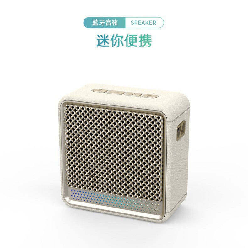 Wireless bluetooth speaker - mini cube portable speaker - desktop "little cannon" audio system