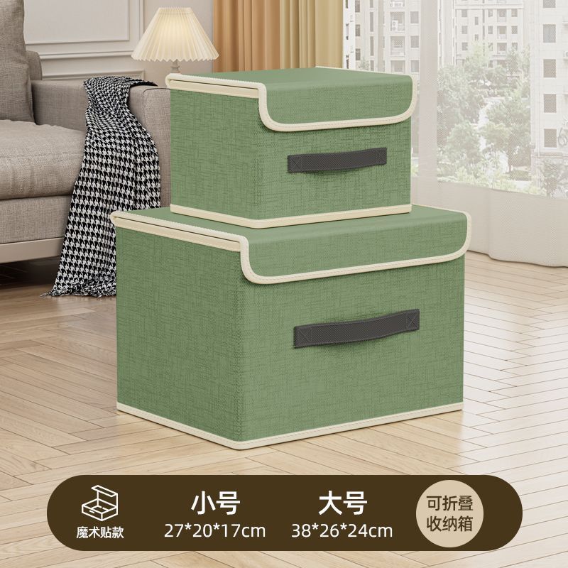 Fabric folding storage box with home storage box Dust blanket underwear Multifunctional finishing Home storage box Dormitory