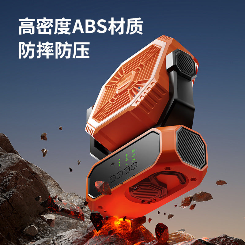 Wuke outdoor camping fan portable lighting long battery life large wind rechargeable camping tent portable