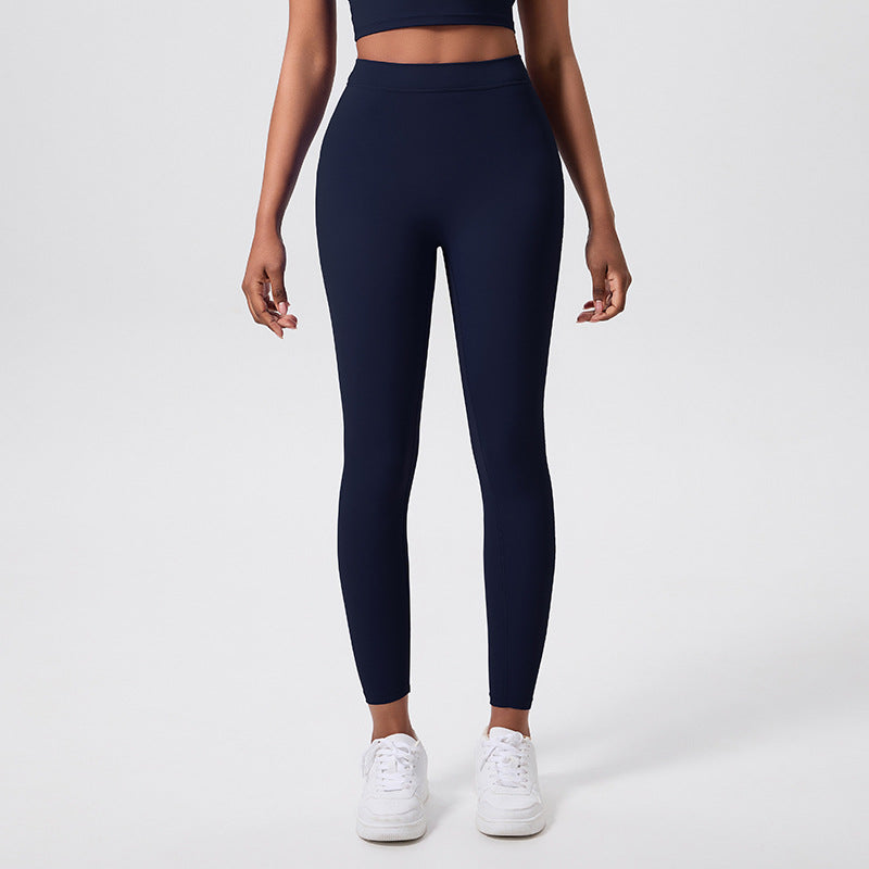 European and american cross-border beauty back yoga suit two-piece set high waist hip lifting running sports fitness suit suit women's wholesale