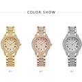 Live broadcast of the most popular diamond-encrusted roman pattern women's watch, bracelet, cornucopia, women's model, one-piece dropshipping source