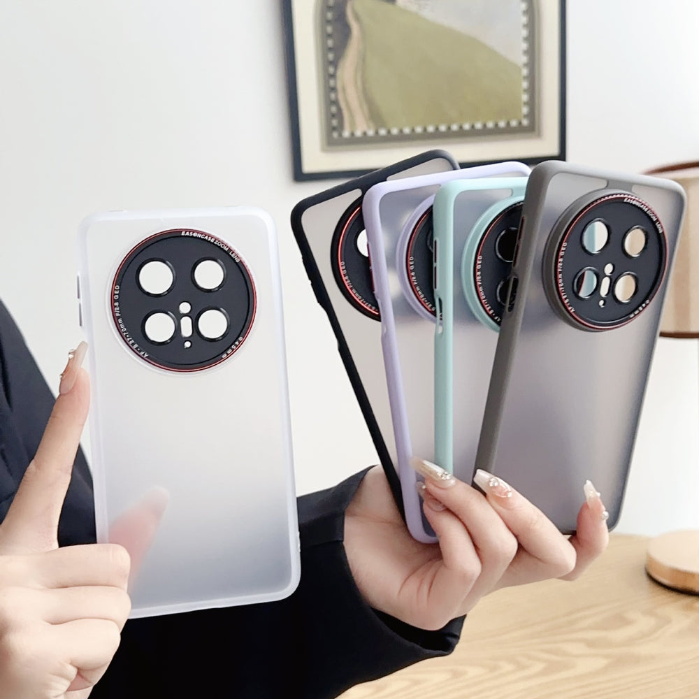 mate80pro protective case lycra matte skin feel p80pro all-inclusive anti-fall suitable for huawei mobile phone case