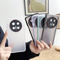 mate80pro protective case lycra matte skin feel p80pro all-inclusive anti-fall suitable for huawei mobile phone case