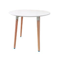 Dining tablesexport solid wood cream style dining tablefor homeround dining table and chair modern casual negotiation table