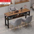 Nail art table nail art table and chair suit light luxury internet celebrity economical single japanese style imitation marble double single table