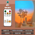 Magnetic charging dawn light + remote control (white)