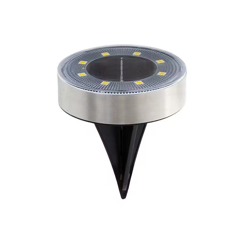 Solar outdoor lights, underground lights, popular small courtyard layout, courtyard landscaping layout, house garden floor lights, lawn lights