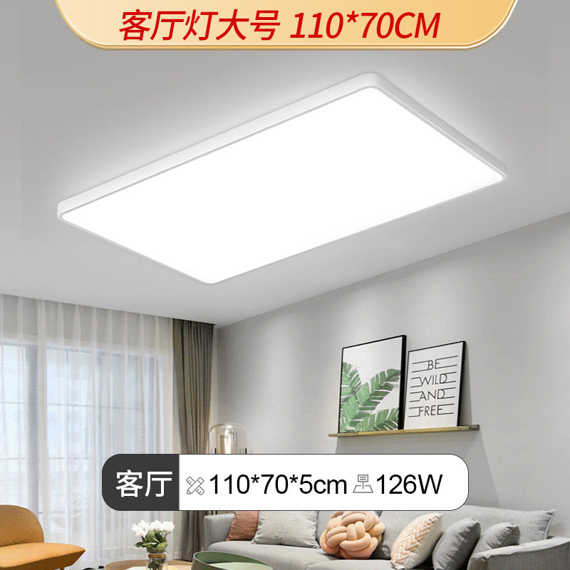 Living room light 2025 new modern simple atmosphere Internet celebrity hall main light led ceiling light bedroom home lighting