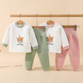 Baby autumn/winter quilted separates high-waisted set - warm autumn outfit for infants and toddlers (ages 1-3)