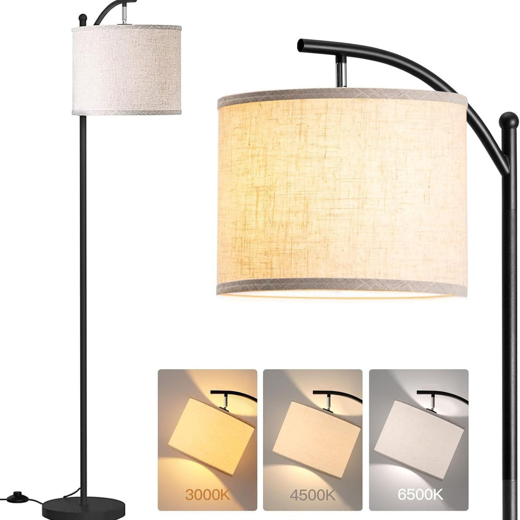 Cross-border hot-selling fabric floor lamp living room bedroom office standing lamp home lighting ambient lamp can be customized