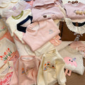 【sweatshirt collection】girls' sweatshirt - new spring/autumn cartoon long sleeve fashionable and stylish casual top for little girls