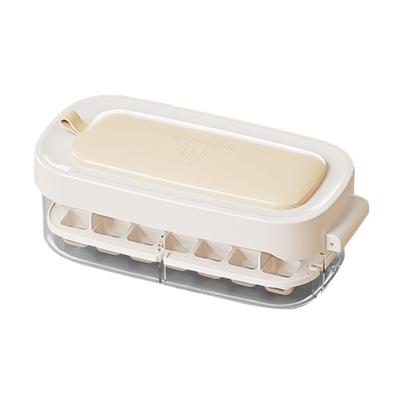 Household large-capacity ice grid 42 grids, refrigerator frozen ice cube mold commercial ice box large ice cube box ice storage box wholesale