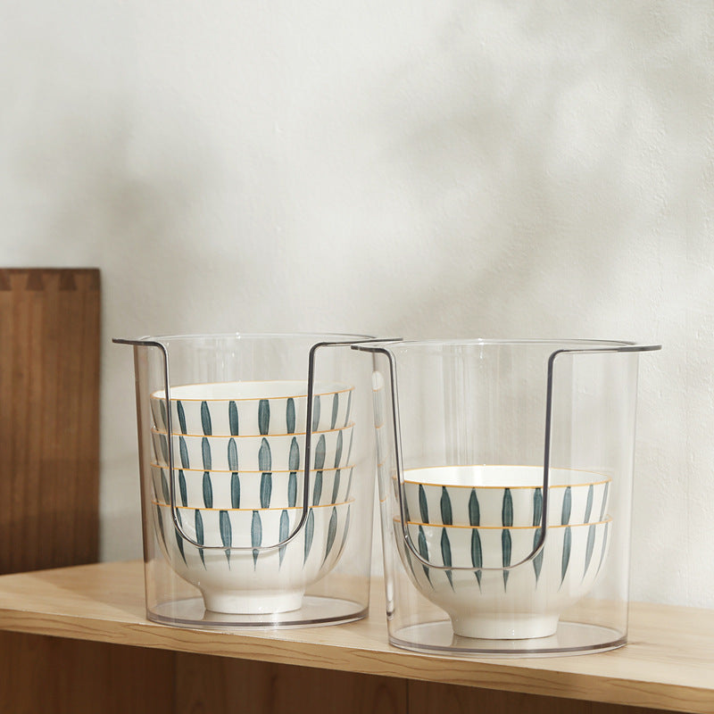 Liheng cabinet built-in tableware, dish rack, small bowl rack, dish storage rack, kitchen dish storage box