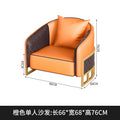 Sales office business reception reception table and chair combination casual coffee shop milk tea shop single and double sofa booth
