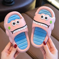 Summer kids' slippers: new cartoon astronaut design, perfect for bathrooms and home. available in toddler, big kid, and matching family styles. indoor summer slippers