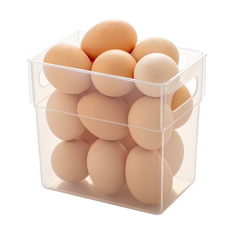 Kitchen Vegetables and Fruits Refrigerator Storage Box Transparent Frozen Fresh-keeping Box Food Grade Beverage Dumplings Egg Storage Box