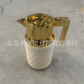 Factory direct sales cross-border best selling thermos kettle thermos coffee pot thermos kettle thermos teapot capacity plastic red bladder