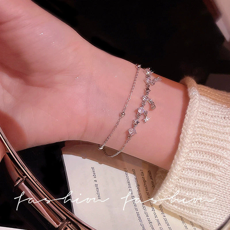 Korean ins trendy pearl bracelet female design nicheeasiest for matchelegant bracelet couple bracelet jewelry wholesale
