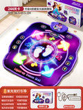 Kids' educational light-up musical dance mat - bluetooth activated, sports & gaming, casual fitness, jumping toy for boys & girls