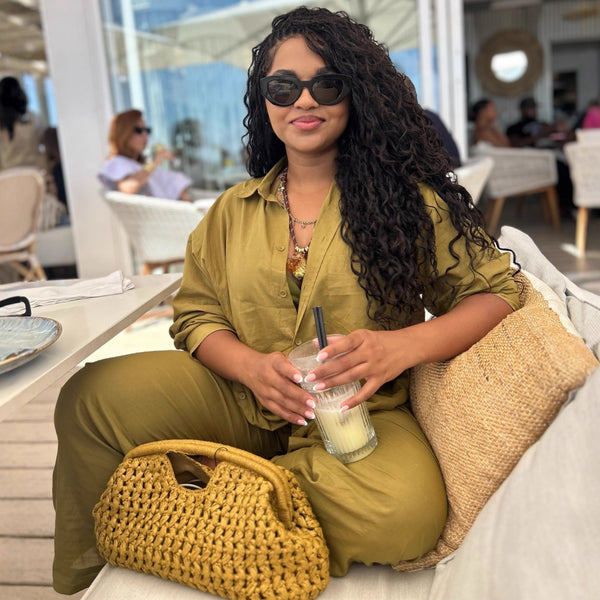 European and American women's clothing new large-size set solid color lapel cardigan shirt women's African loose casual trousers two-piece set
